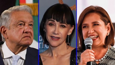 Zabaleta (en medio) apoyó a AMLO en la campaña del 2018