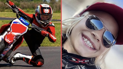 El niño piloto se accidentó en un entrenamiento