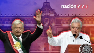 El Presidente llegó a su quinto año de gobierno y celebró inaugurando un aeropuerto
