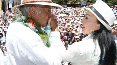 El presidente aseguró que Irma Serrano lo apoyó desde que fue candidato en Tabasco en 1994