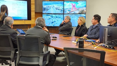 Según la información emitida, el sujeto habría intentado cruzar la línea fronteriza