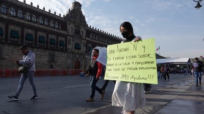 En Palacio Nacional para que no lo dejaran en libertad