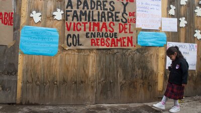 La escuela se cayó durante el sismo del 19 de septiembre de 2017