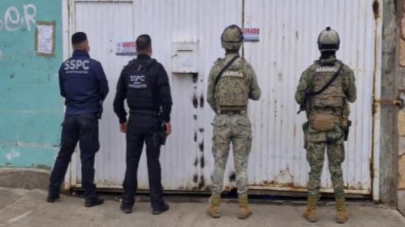 Aseguran bodega usada para el almacenamiento de drogas de ‘Los Mayitos’ en BC, informa Harfuch