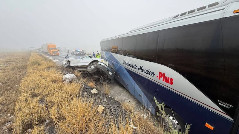 Frente Frío 43 y exceso de velocidad provoca accidentes carreteros en Coahuila