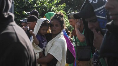 La caravana de migrantes se encuentra en Tapachula, Chiapas