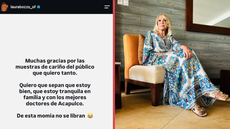 Hospitalizan de emergencia a Laura Bozzo en Acapulco; la operan por una úlcera