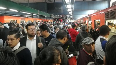 En la Línea 4 se registra un avance de 10 minutos