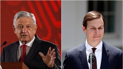Jared Kushner y Andrés Manuel López Obrador