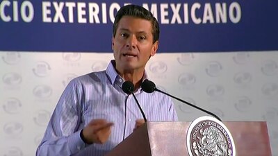 El presidente mexicano condenó los actos de violencia que ocurrieron durante su visita a Oaxaca