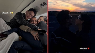 Kunno con Ángela Aguilar y Christian Nodal