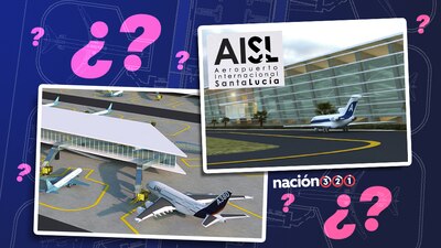 Hay varios aspectos del aeropuerto de Santa Lucía que aún debe resolver el gobierno electo