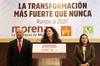“Estamos más fuertes que nunca″: Morena, Verde y PT refrendan alianza rumbo al 2027