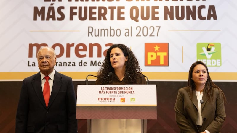 “Estamos más fuertes que nunca″: Morena, Verde y PT refrendan alianza rumbo al 2027