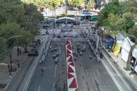 Inician preparativos para la presentación de ‘Polymarchs’ en Paseo de la Reforma