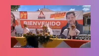 Nuevamente, ciudadanos de Hidalgo, lanzaron huevos al diputado Gerardo Fernández Noroña