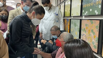 Algunos lesionados por el choque de trenes fueron trasladados a este hospital