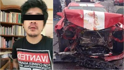 Se presume que el influencer viajaba a exceso de velocidad e invadió el carril en sentido contrario
