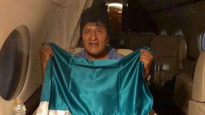 Se estima que Evo Morales estará en el país al rededor de las 11:00 horas