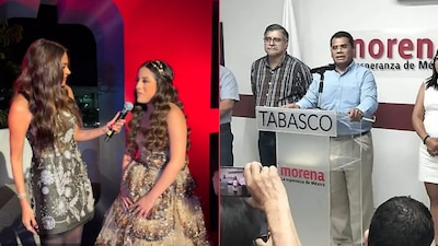 Jesús Selván García deslinda a Morena de la fiesta de XV años.