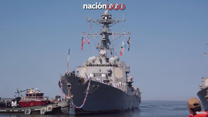 El pentágono confirma que el destructor ‘USS Gravely’ ya navega en Golfo de México