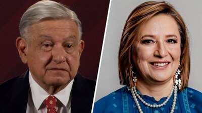 AMLO considera que la senadora pertenece a un grupo conservador que no quiere al "pueblo"