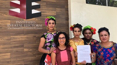 En Oaxaca hombres registraron candidaturas usurpando espacios de mujeres trans.