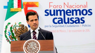 El presidente señala que se deben reconocer los pendientes en materia de seguridad, pero también los avances