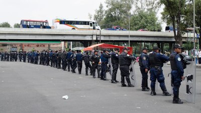 Algunos de los detenidos tenían antecedentes por venta de boletos