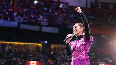 Claudia Sheinbaum, pidió a la militancia caminar en unidad en la capital del país