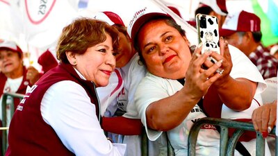 La candidata afirmó que tiene certeza de que ganará la gubernatura del Estado de México