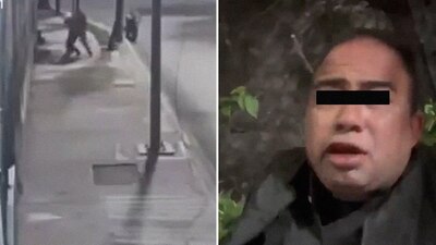 Policías controlaron la situación y salvaguardaron la integridad física del hombre de 35 años de edad