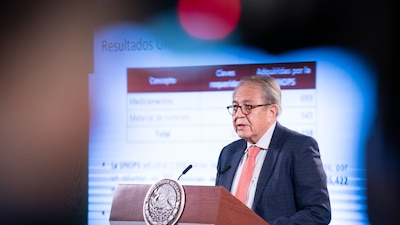 Titular de la Secretaría de Salud.