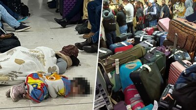 Más de 70 vuelos se vieron afectados por la condición climática que azotó a la ciudad fronteriza