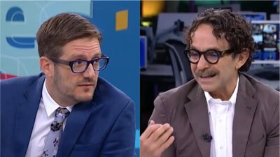 El analista tuvo una fuerte discusión con el ambientalista en Televisa