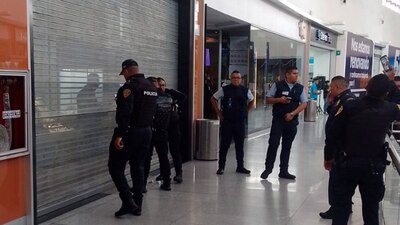 Elementos de seguridad acudieron al lugar luego de que se reportara el atraco