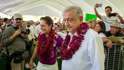 La presidenta electa guardó la calma