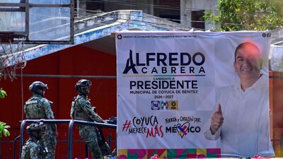 El candidato del bloque PRI-PAN-PRD fue asesinado el 29 de mayo