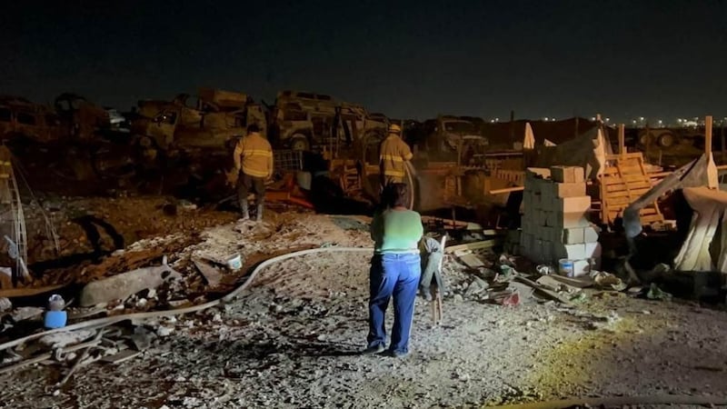 Incendio deja más de 30 cerdos calcinados en una granja de Ciudad Juárez, Chihuahua