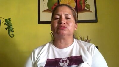 Para los que faltan, Ceci pidió piedad a los criminales