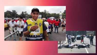 Pablo Ramírez ha participado en maratones, carreras de obstáculos y ahora se especializa en remo