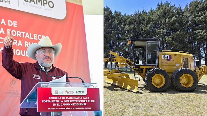Gobierno del Edomex anuncia inversión histórica en maquinaria agrícola