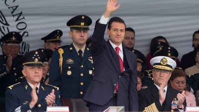 En el 106 Aniversario de la Revolución Mexicana, el presidente Enrique Peña Nieto pidió unidad a los mexicanos