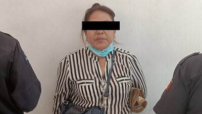 La mujer fue trasladada a la Fiscalía General del Estado de México