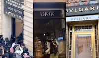 Saquean tiendas de lujo durante violenta jornada de protestas en Francia; ¿qué ocurre?