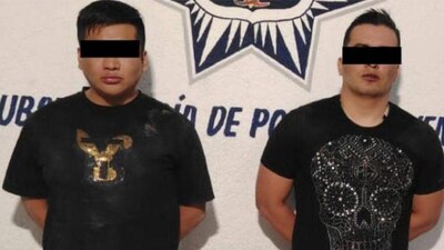 Ricardo 'N', hijo de la exdiputada local por Morena, Macrina Vallejo, fue detenido junto a Jaime 'N'