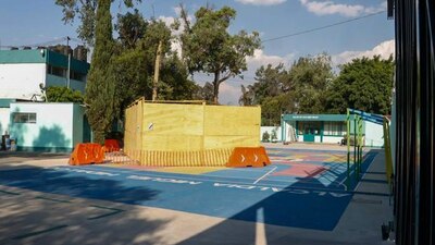 La zona en la que se encuentra el pilote, es para actividades deportivas y recreativas