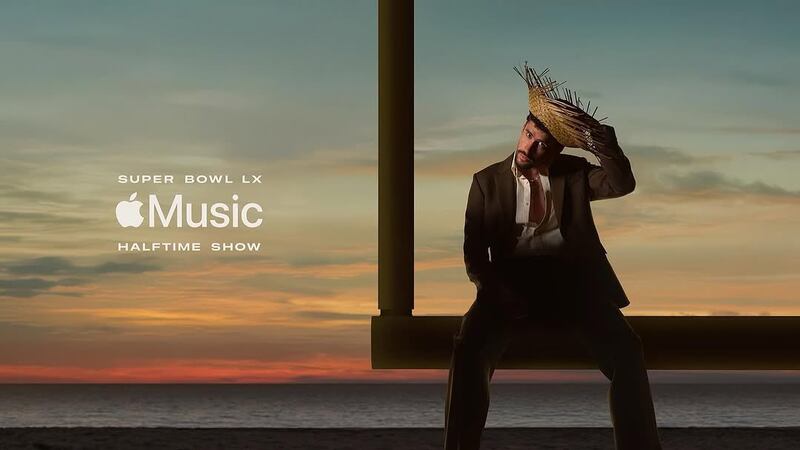 Bad Bunny será el protagonista del show de medio tiempo en el Super Bowl 2026