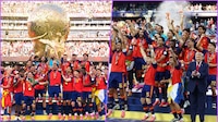 España elimina a Trump de la foto del título mundial tras incómodo momento en la celebración