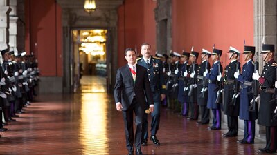 El presidente dio un mensaje de su penúltimo informe de Gobierno